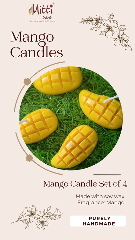 Mango Candles Set Of 4
